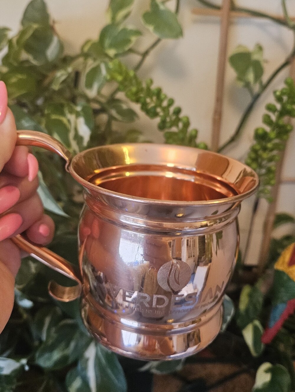 Solid Copper Mugs